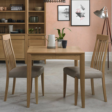 Bentley Designs Bergen Oak 2-4 Dining Table | Taylors on the High Street